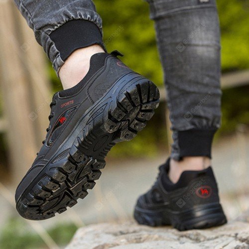 Men's Mesh Hiking Shoes Comfortable Non-slip Running Outdoor Sports Shoes